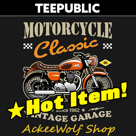 AckeeWolf's tweet image. 🌈#Teepublic
Now available! 🏁✨

Retro style meets candy color energy. For riders and vintage design lovers alike.❤️

▶️Candy Color Retro Motorcycle
 teepublic.com/t-shirt/811678…

#MotorcycleShirt #RetroBike #BikerStyle #VintageMotorcycle #GraphicTeeDesign #RidersLife #TeepublicSale