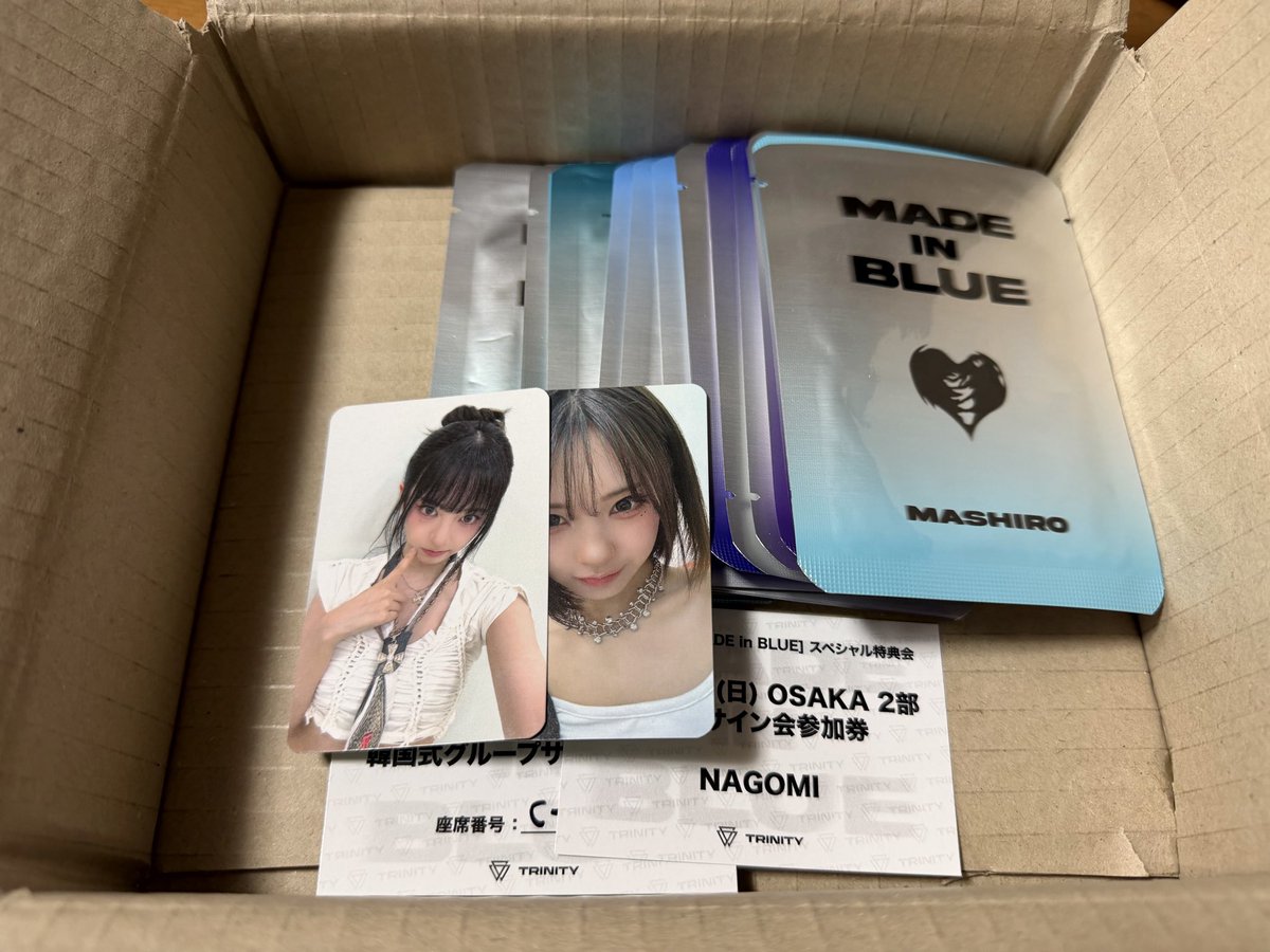 MADEIN_S #MADEIN #大阪 #大阪交換 個別サイン会2部 譲 なごみちゃん