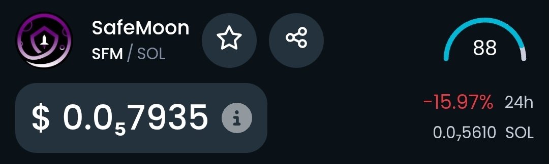 Safemoon, what happened? Did that piece of shit scammer Hank dump his tokens again? 😂

I guess the evolution will need to wait.

P.S. for those wondering, safemoon is a huge scam run by worthless cunts.