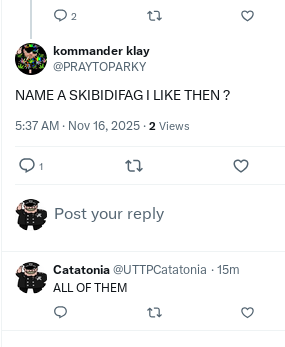 Catatonia tweet media