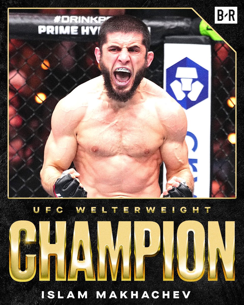 ISLAM MAKHACHEV IS THE NEW UFC WELTERWEIGHT CHAMPION

The 11th double champ in UFC history ... Even Khabib never did that 🤯🐐