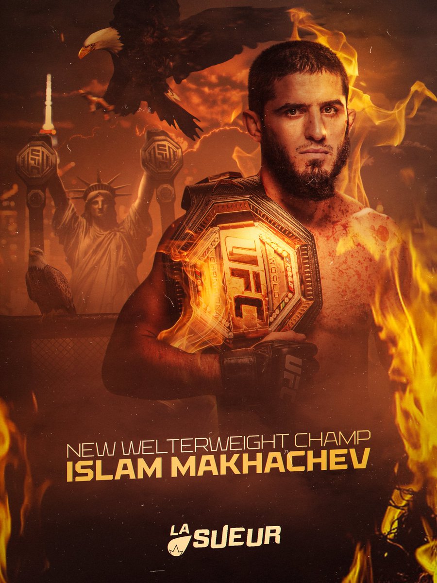 LaSueur_off's tweet image. 🚨ISLAM MAKHACHEV EST IMBATTABLE !🤯

IL EST DOUBLE CHAMPION EN DOMINANT TOTALEMENT JDM ! 🏆🏆

IL S’IMPOSE PAR DÉCISION UNANIME (50-45) FACE À JACK DELLA MADDALENA.

#UFC322