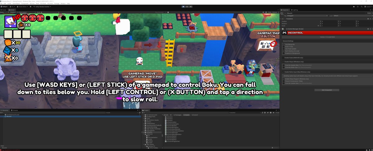So for a couple days now and even my birthday yesterday iv been banging my head against the keyboard to get BOKUBE running in unity 6 LTS upgrading it from unity 2017 all the way to unity 6 LTS.

 I fixed ALL ERRORS  but found incontrol from unity 2017 the  will never work in 6..