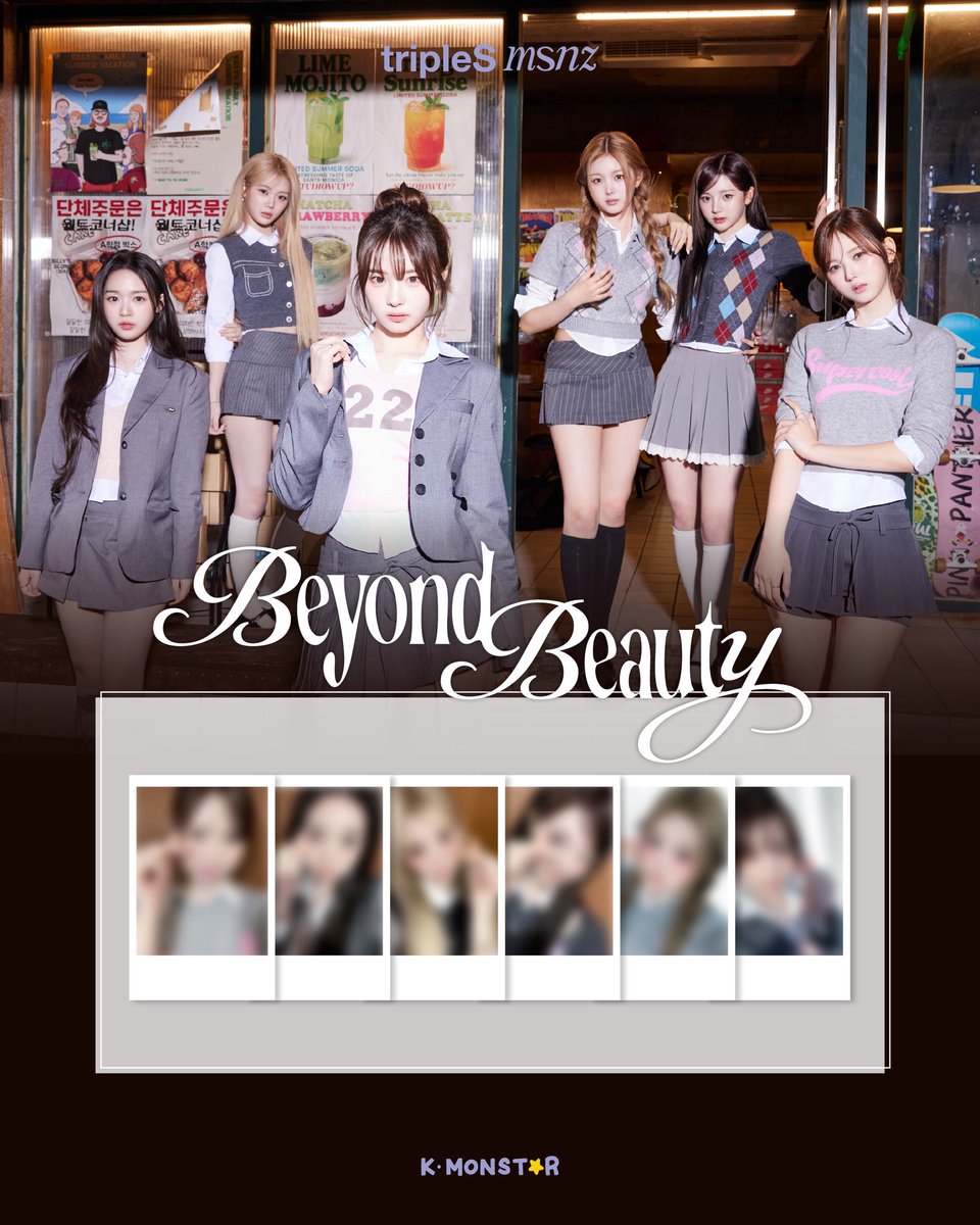tripleS msnz Beyond EVERLINE サイン リン 👾 tripleS msnz <Beyond Beauty> SPECIAL GIFT EVENT K-MONSTAR