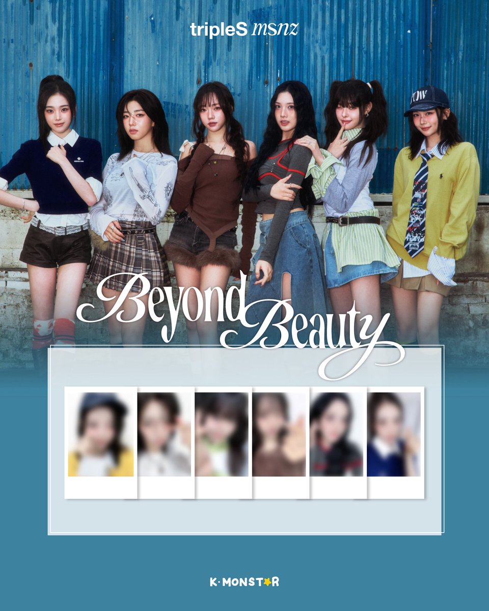 tripleS msnz Beyond EVERLINE サイン リン 👾 tripleS msnz <Beyond Beauty> SPECIAL GIFT EVENT K-MONSTAR
