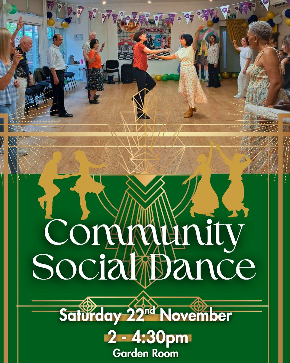 StLukesTrust's tweet image. 💃ST LUKE&apos;S SOCIAL DANCE🕺

Dance the day away with our Social Community Dance! Whether you are a skilled professional or a beginner looking for fun, our social dance is for you! No partner needed!👯

#SocialDance #CommunityEvent #DanceLondon #DanceForAll
