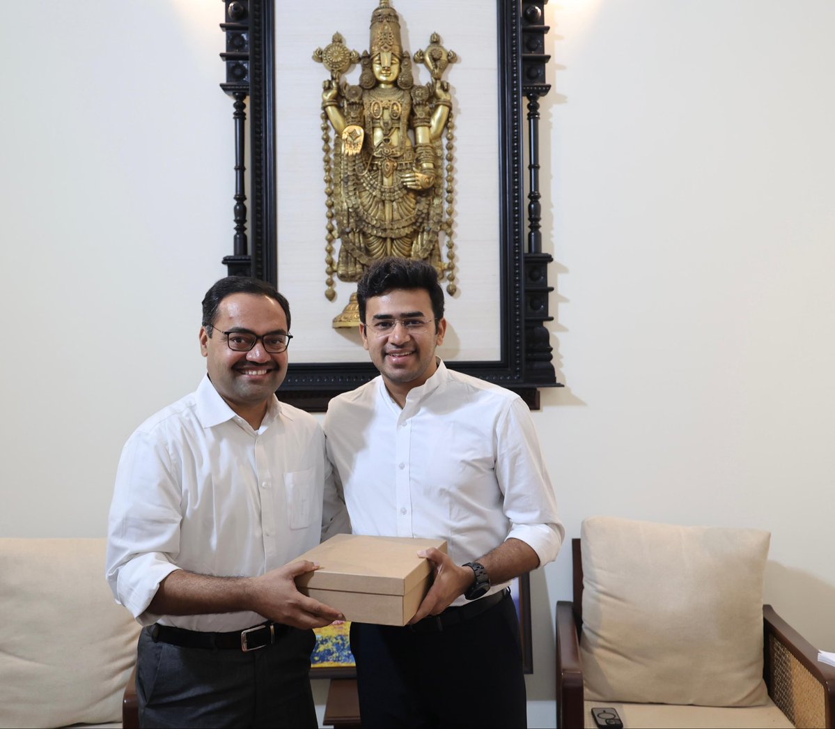 Wishing <a href="/Tejasvi_Surya/">Tejasvi Surya</a> a very happy birthday. Wishing you good health and greater success in service of nation!