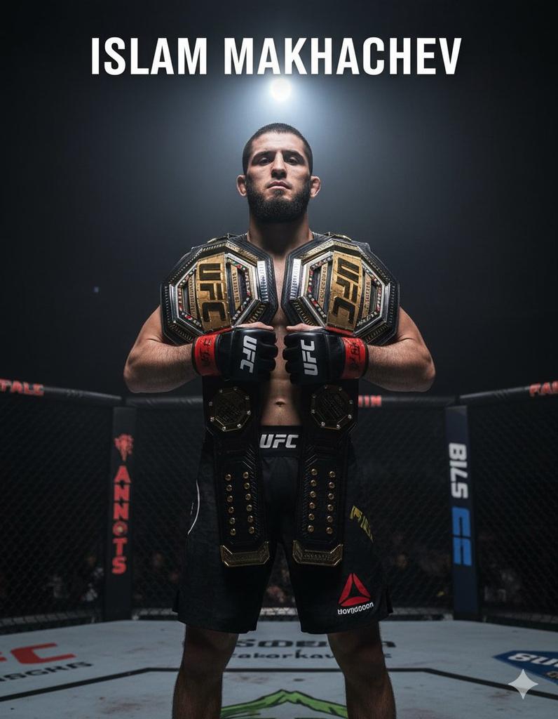 CfcLimansu's tweet image. Islam Makhachev is now the greatest #UFC fighter ever 👏