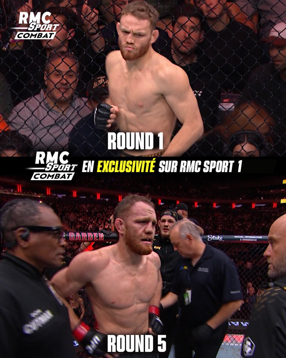 RMCSportCombat's tweet image. Makhachev a clairement emmené Jack Della Maddalena en eaux profondes 🫢