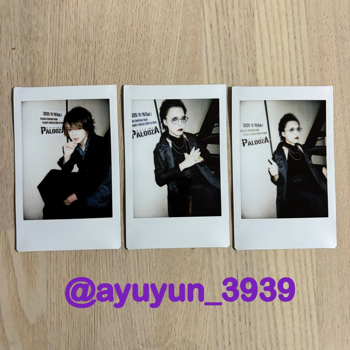 DIAURA ☆お譲り☆ MADDY CIRCUSチェキ 【譲】→11月15日柏PALOOZA 佳