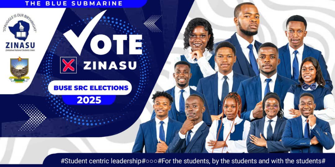 DEAR BUSE CONSTITUENCY 

I present to you your capacitated team which is ready to serve and save the students

The time is now to vote for Zinasu and for change 

#victory is certain