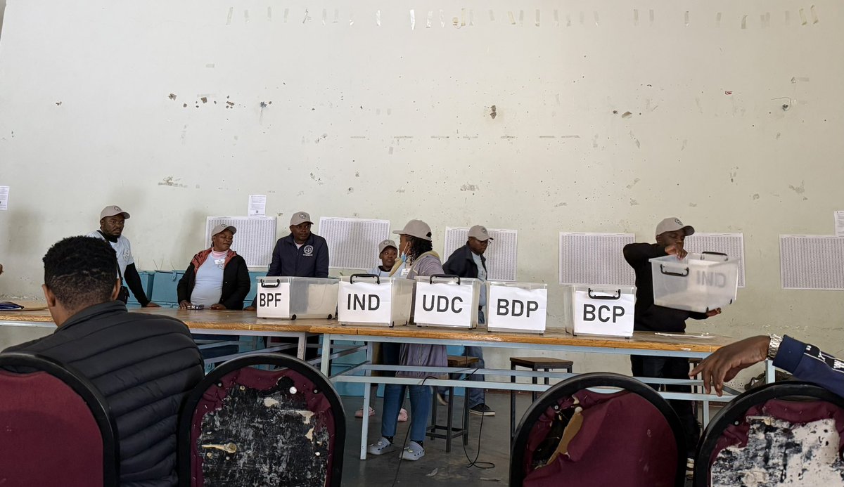 Ballots counting to begin at 0845hrs in the Kgalagadi South by-election. Many say the battle is between UDC and BDP.