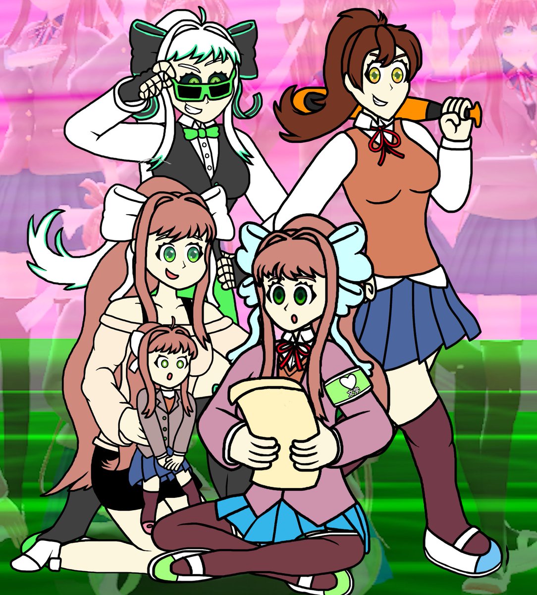 AnimakerSource's tweet image. [Dokiverse WIP]

It&apos;s been 1 year since I created Dokiverse

I know it&apos;s late, but I gotta finish soon with all Main characters of Dokiverse (Both Into and Across)

Ik most people wanted 3D Monika, but this one is diferent from votes and I have to celebrate as a lazy creator, lol