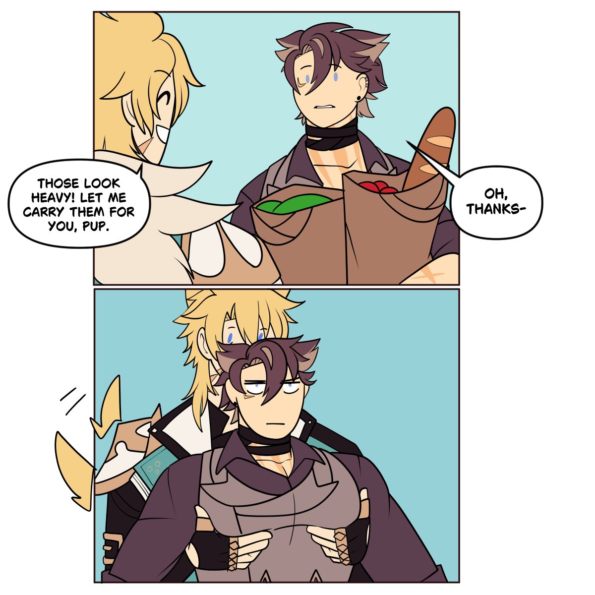 i got so many followers overnight from wrio taking his shirt off. 😭 here's another offering

#varkathesley #wriothesley #varka