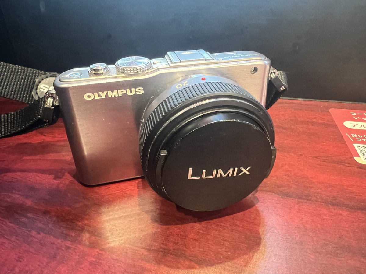 Olympus pen e-p3 パンケーキレンズ付き 今日のライブ、「たまにはワシもカメラで撮影しみよう」と思って超久々