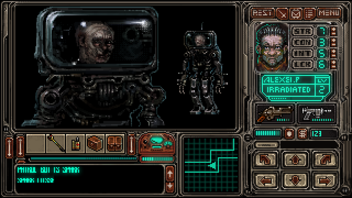 modredcastleton's tweet image. New enemy behavioural routines in progress 💀 #Hibernaculum