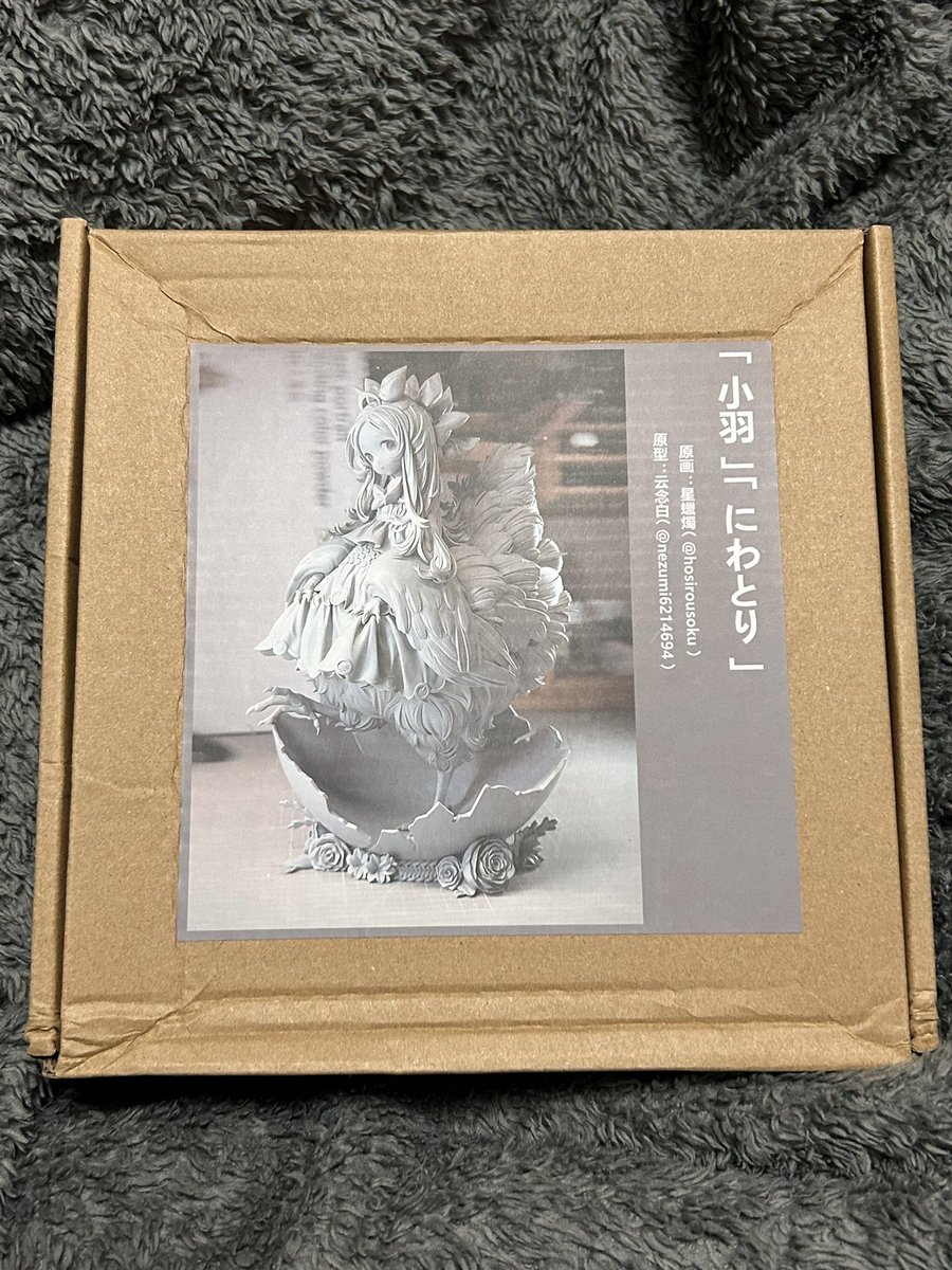 予定より2ヶ月ほど遅れてようやくにわとり到着。あと、箱は割と残念。中身無事なら良いけどね。