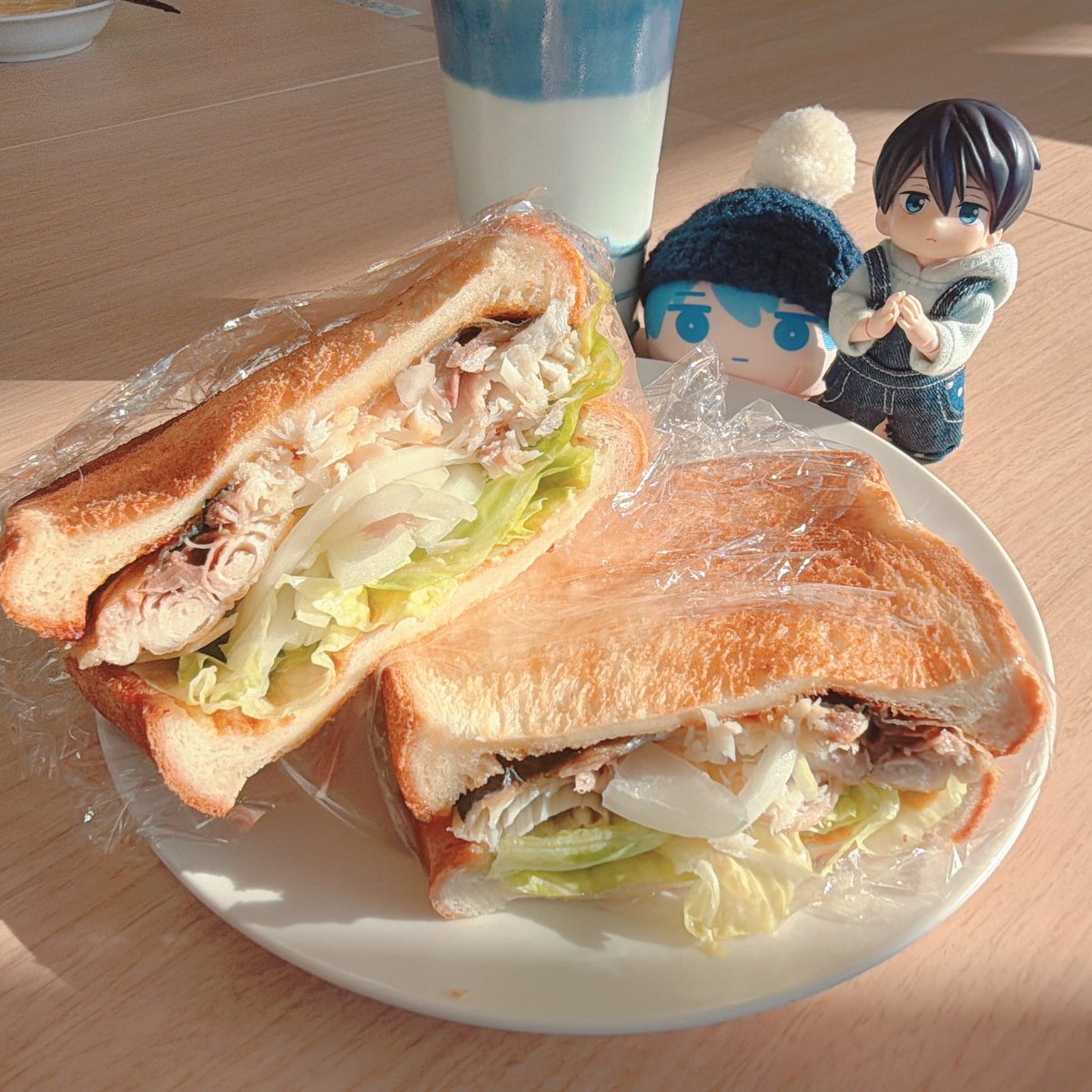 鯖サンド作ったよ🐟