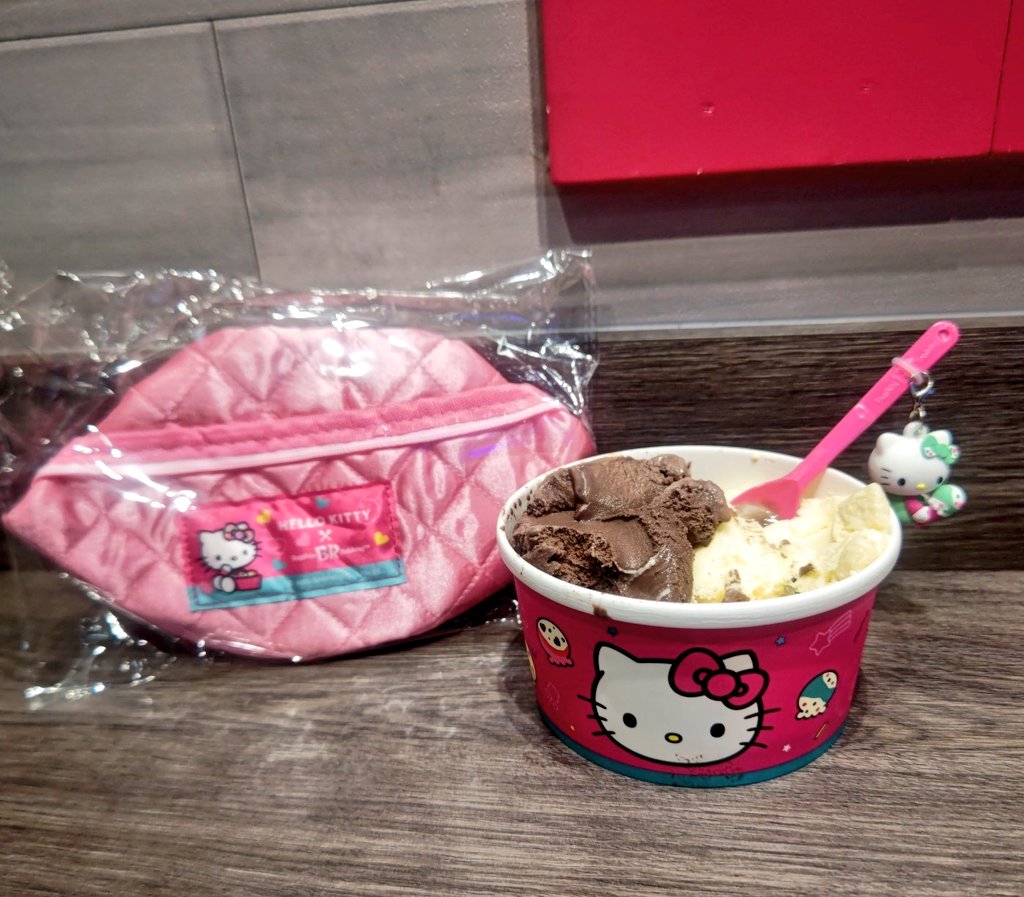 キティ　お弁当　アイスクリーム キティ お弁当 アイスクリーム ハローキティ アイスクリームショップや