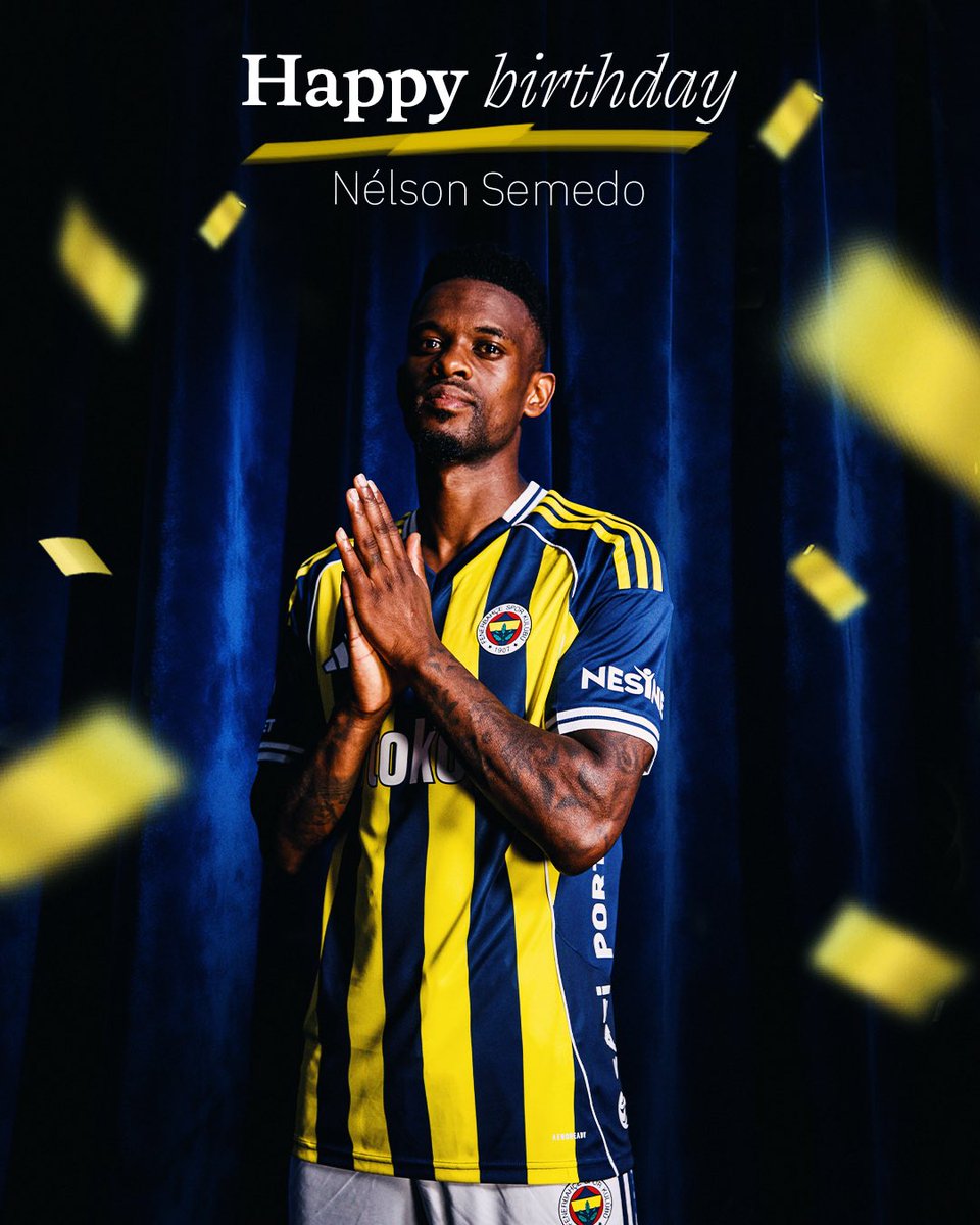 Bugün futbolcumuz Nelson Semedo’nun doğum günü. Mutlu yıllar Semedo! 🎂