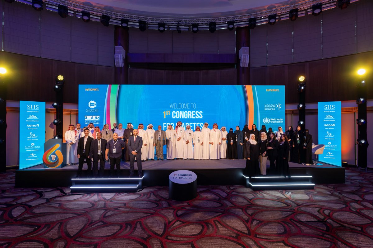 SDCksa1's tweet photo. We are proud to share moments from the 1st Congress for Diabetes, a gathering that brought experts together to advance the future of diabetes care.
This event was organized by Innovative Design with a commitment to impact, education, and improved patient outcomes. https://t.co/1WvnwHVmJV
