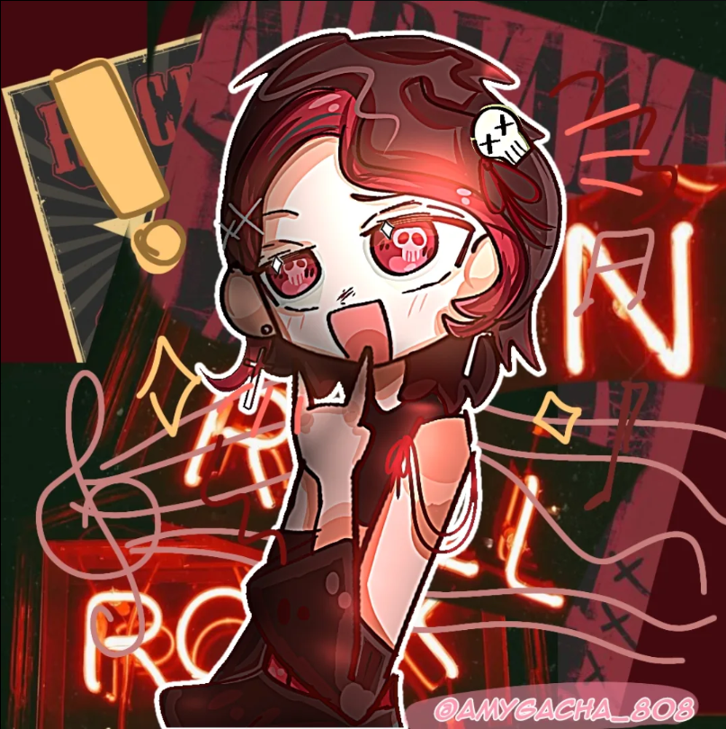 Amygacha808's tweet photo. 📢Jun Kimm🎸
(Human)
•16 years old
•LOVES rock,punk and heavy metal
•Extrovert
•has one older brother, his name is "Kal Kimm"
•Loves bugs
•Red and black are her favs. Colors
•Impulsive
•Short tempered
#Tbas #rocknroll #og #draw #music #theboundofthedeadflower #anime #girl https://t.co/GD2x565RAI
