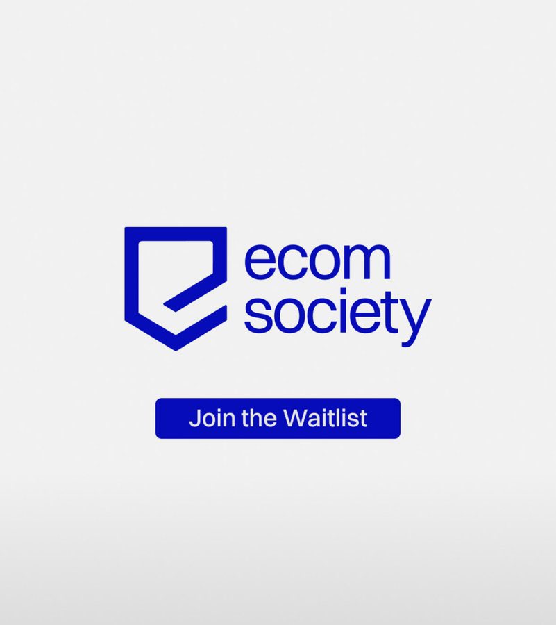 lukebelmar9_'s tweet image. The vision for Ecom Society is a portal that you log into and has all the necessary information, features, resources for your ecommerce journey.

Want to build a store? We can help

Want to speak to others? There&apos;s a forum 

Want to find payment processing? Find merchants inside
