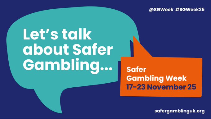 Corbetts_Shops's tweet photo. Safer Gambling Week starts tomorrow &amp; runs from 17–23 November, and is a reminder for everyone, whether you bet often or just now and then, to check in on your habits. Know the risks. Stay in control. https://t.co/HGGQPpqRZb  #SGWeek25 https://t.co/CWTa2AStXo
