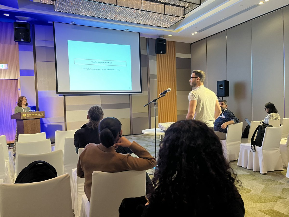 talnupf's tweet photo. 📜🎉 Congratulations on the Paper presentation by Alba Taboas, Exploring morphology-aware tokenization: A case study on Spanish language modeling
Alba Táboas García, Piotr Przybyła, Leo Wanner https://t.co/WZMTfputI4 at @emnlpmeeting  @talnupf #NLProc https://t.co/hkmnMwyY2C
