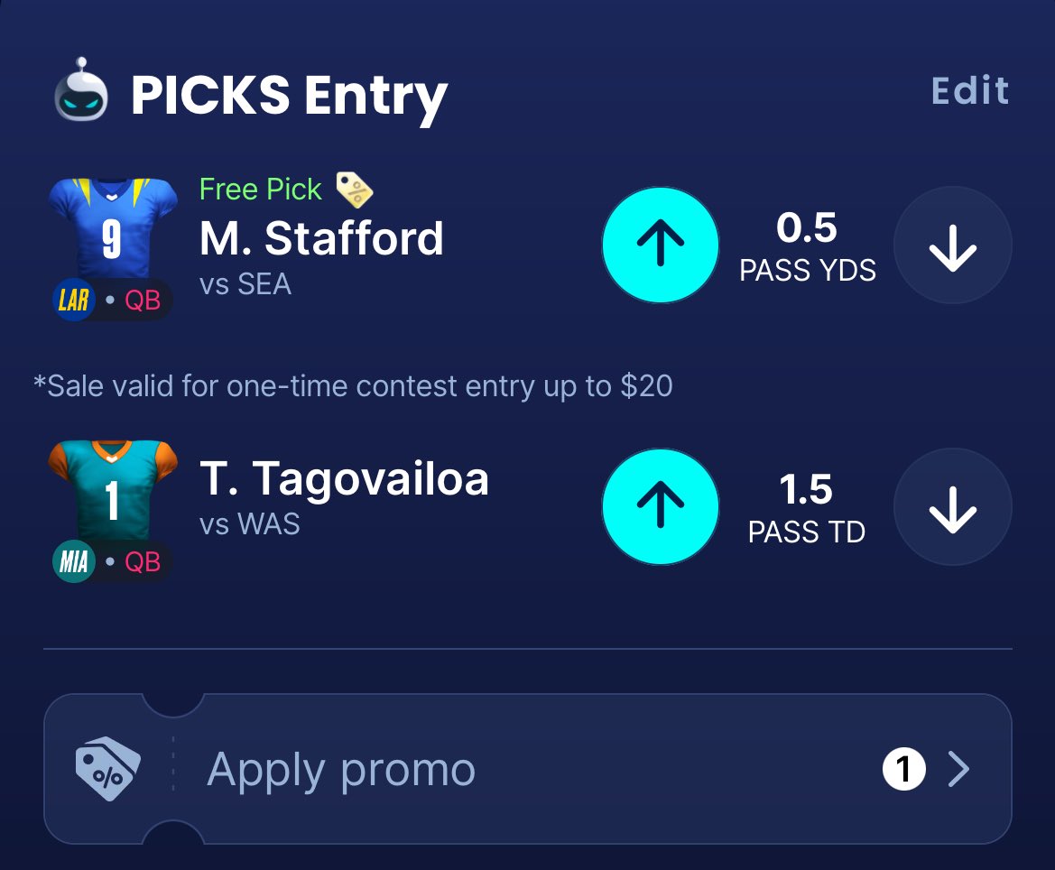 Gameday. #RaiseHail    Here’s my pick for the game today. Use promo code OLIVER on Sleeper and get a 100% deposit match up to $100! Sleeper.com/promo/OLIVER. Terms and conditions apply. #Sleeper