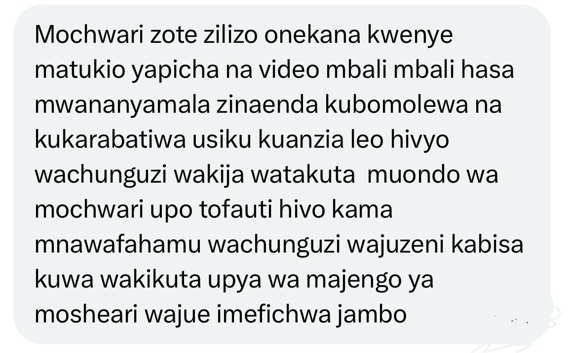 Maria Sarungi Tsehai tweet media