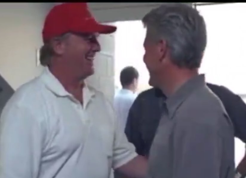 do you think trump thought about kissing him in this moment