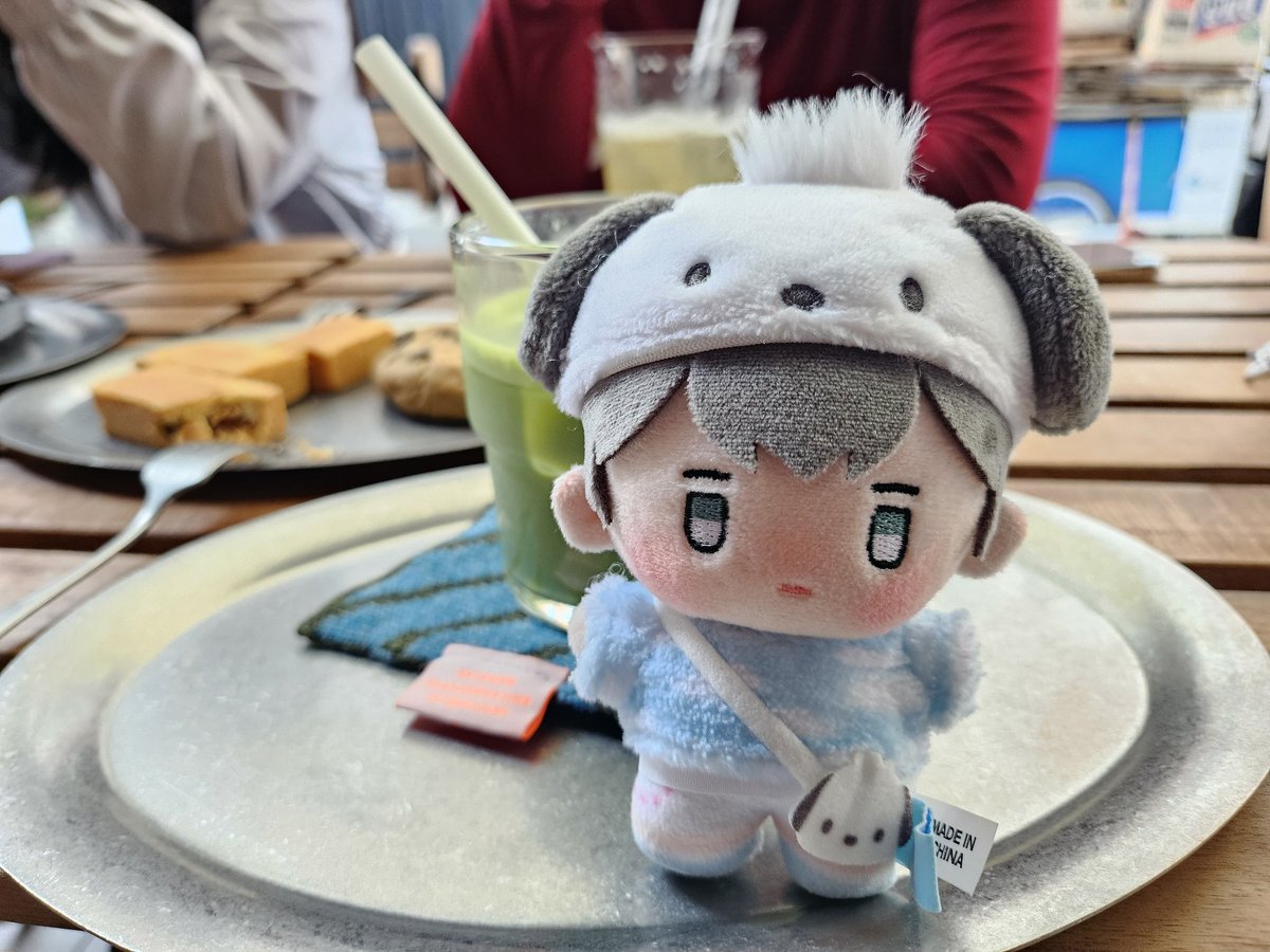 kimyongge20's tweet image. 하미니랑 외출💚🖤