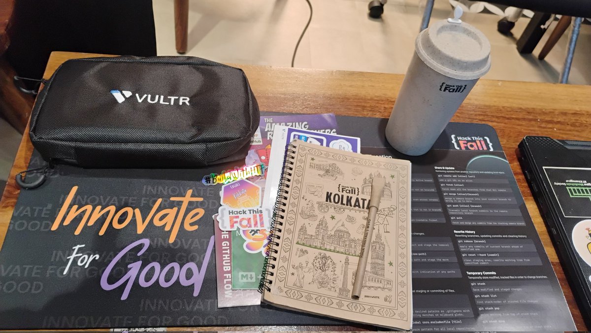 YuvisTechPoint's tweet image. Had an amazing day building, learning, and connecting at #KolkataBuildStation by @hackthisfall 🎉 Honored to be part of the special 5-year milestone edition, here’s to many more years of innovation and community! Ready for the next challenge 👨‍💻💡 #HackThisFall #5yo #BuildWithHTF