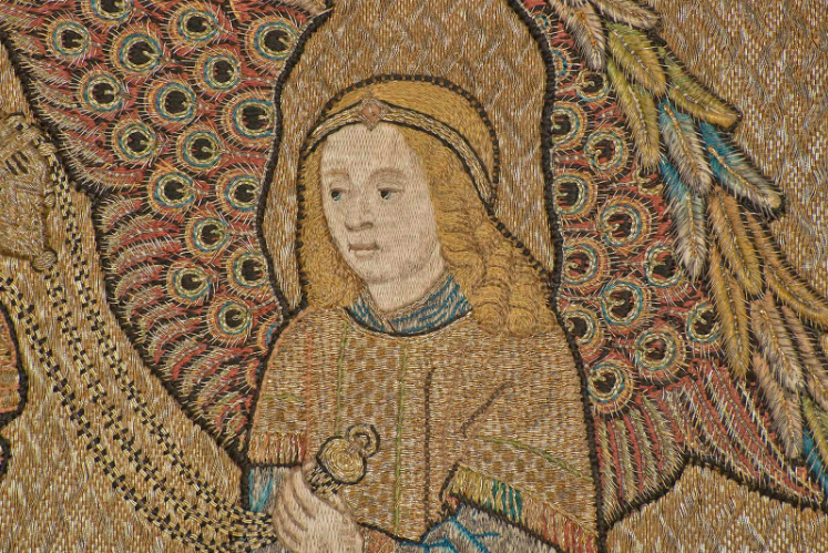 LondonEmbSchool's tweet photo. Or Nué is an ancient goldwork technique using coloured threads to couch over precious metals often on a huge scale! We Have a variety of kits to gently introduce you to this technique.

https://t.co/Bp5fscJ7bW

https://t.co/2wI3IXFi9c https://t.co/vvvyOIrwWz
