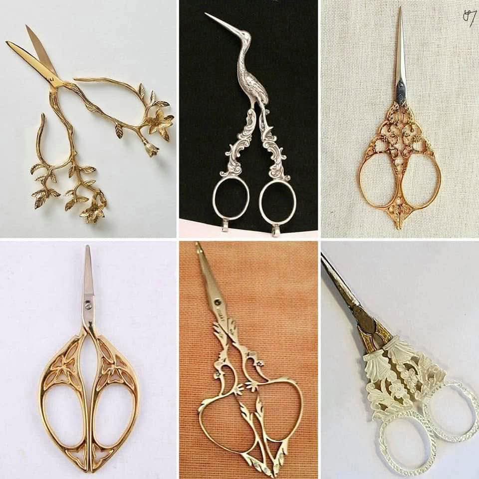 LeoDaVinciWave's tweet image. SCISSORS designed in Art Nouveau style, late19th/early 20th century.