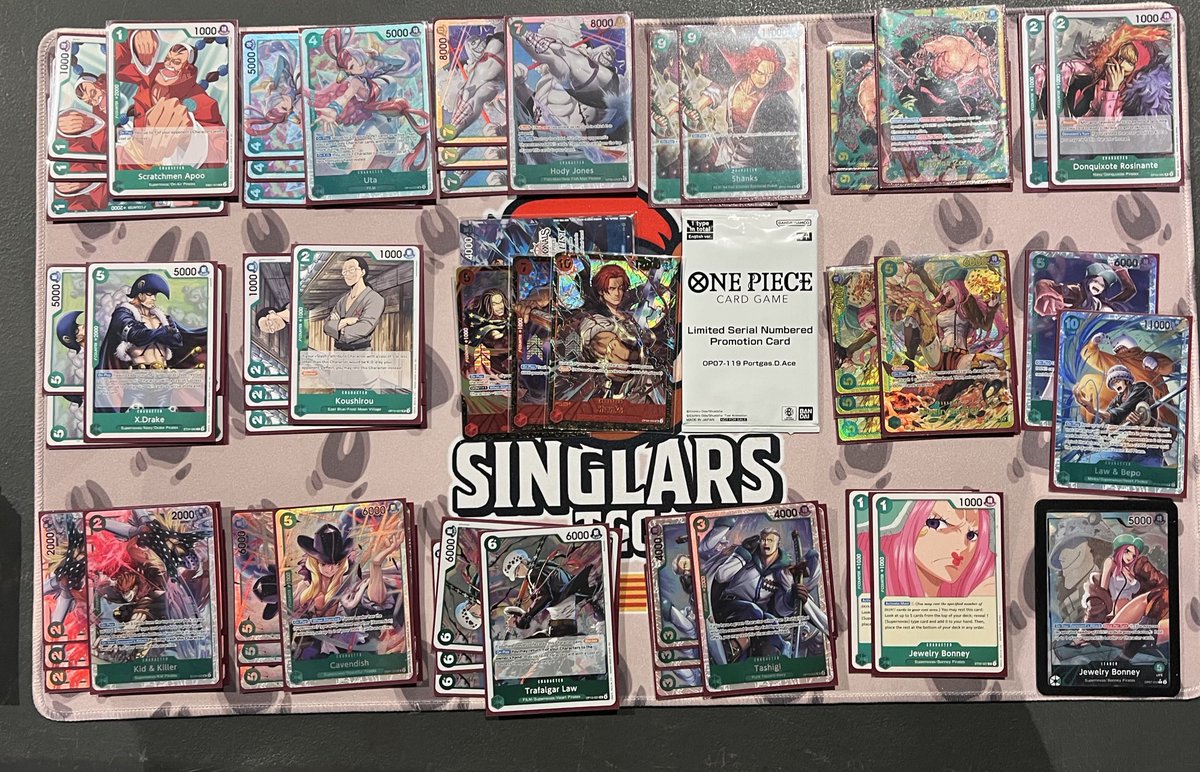 TOP 8 a Bordeus dia 2 amb Bonney🍕🟩

TOPCUT:
(2-1)
Ace 🎲✅
Ace ❌
Ace 🎲✅

(1-2)
Imu 🎲❌
Imu 🎲✅
Imu ❌

Content per el regio en general, primer serial i estrenant bé SinglarsTCG. Gràcies a tots els meus carinyus per el suport, us estimo! BI BU BI BU