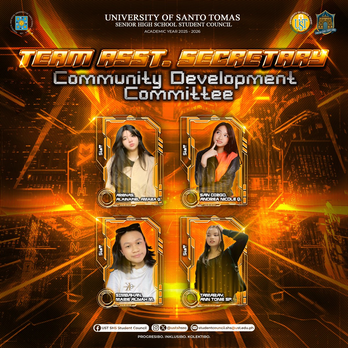 UST SHS SC tweet media