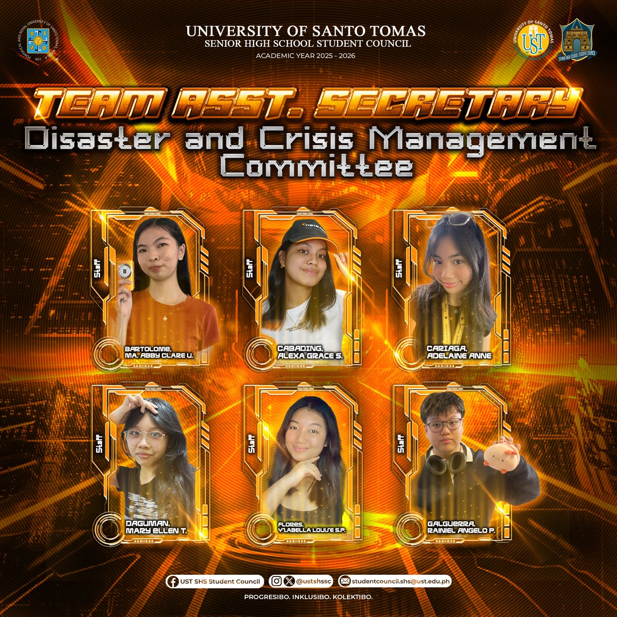 UST SHS SC tweet media