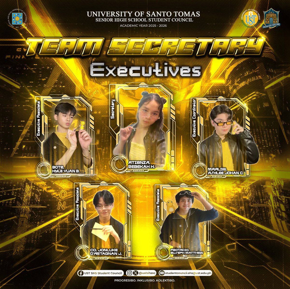 UST SHS SC tweet media