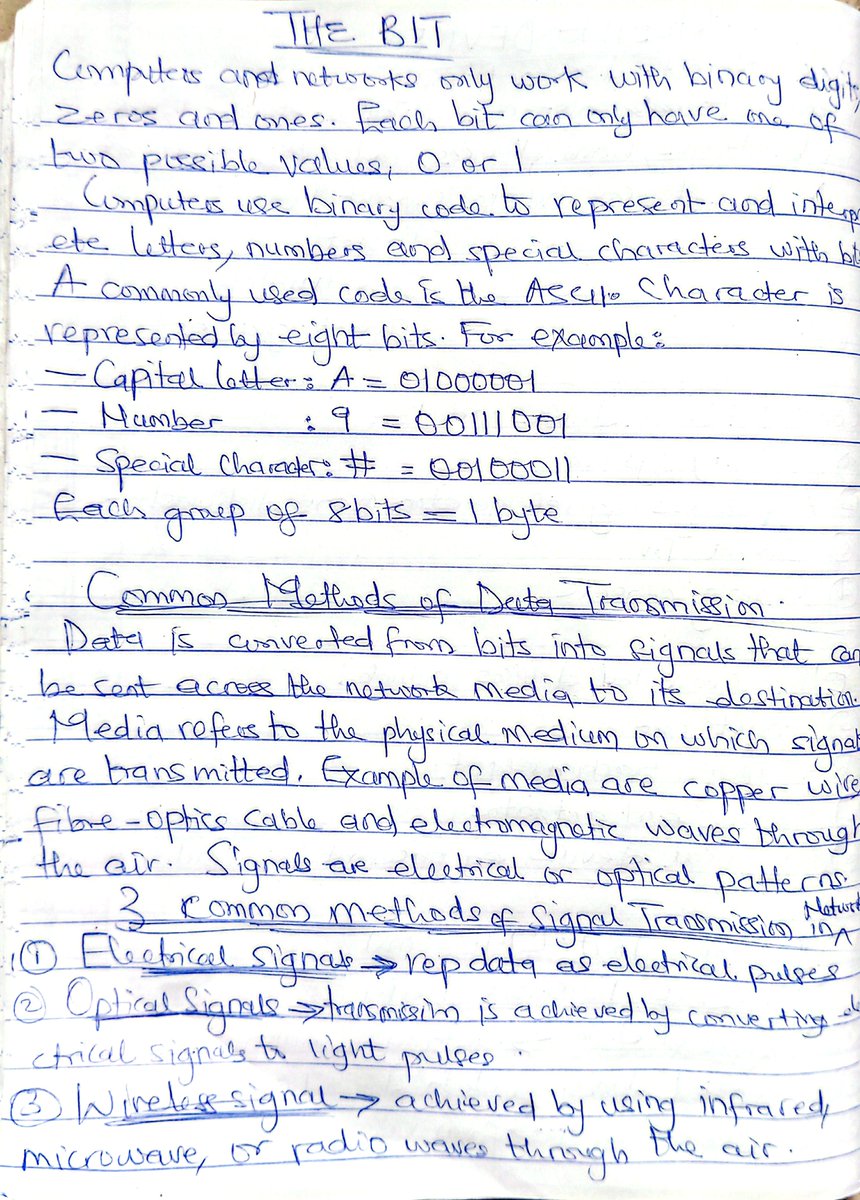AdeolaBilkis's tweet image. Computers and networks only work with binary digits zeros and ones. See note for details. @ireteeh #Binary #DataBits