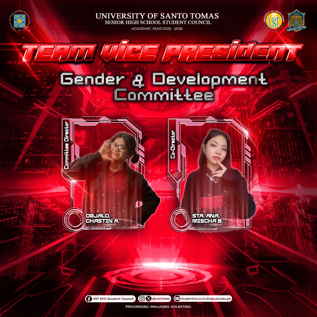UST SHS SC tweet media