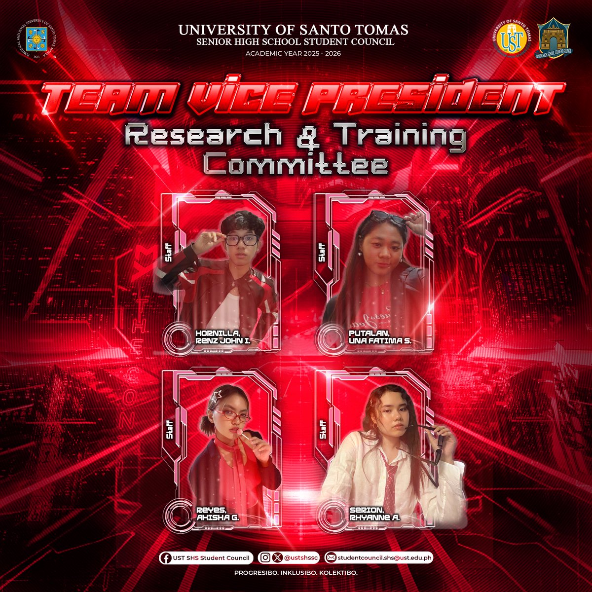 UST SHS SC tweet media
