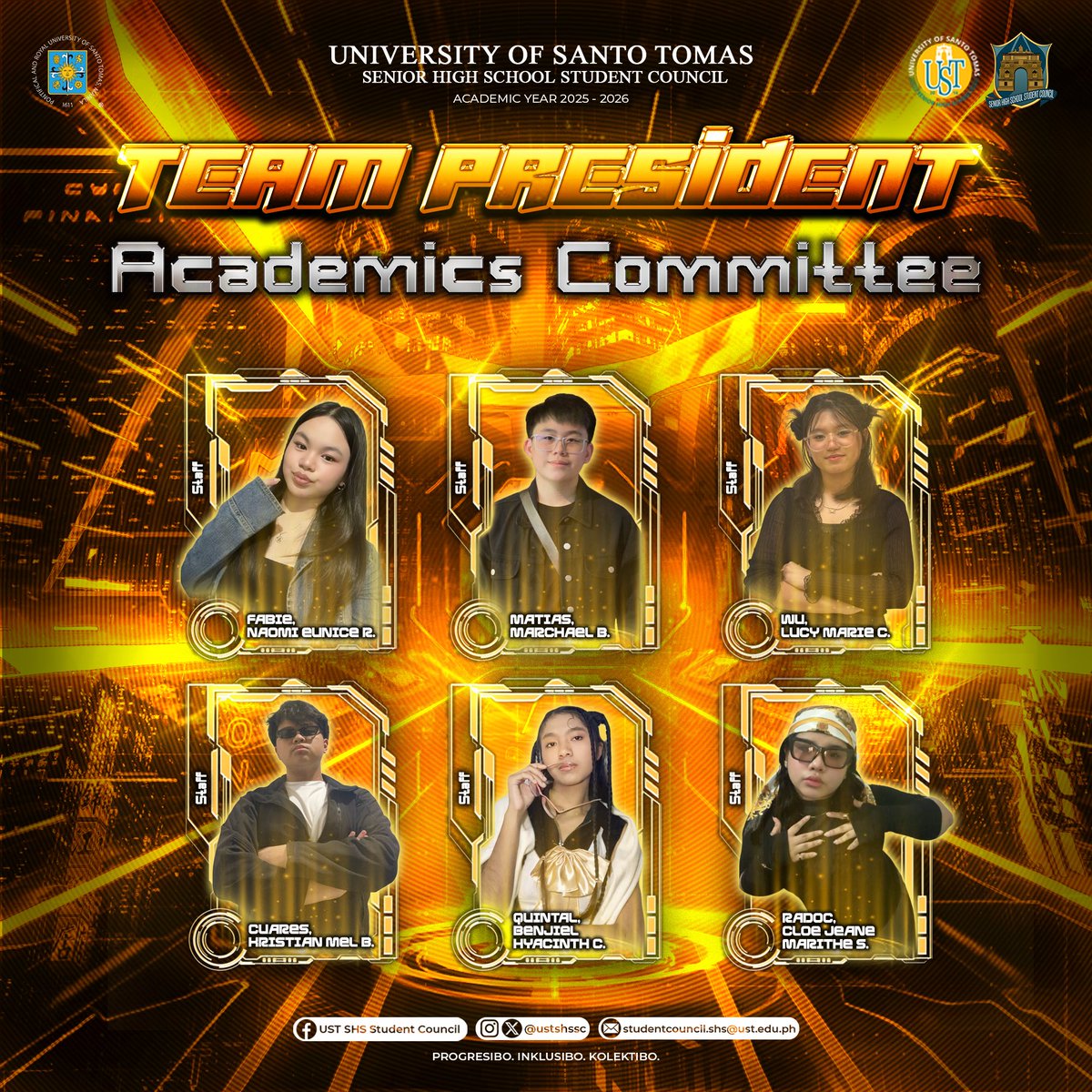 UST SHS SC tweet media