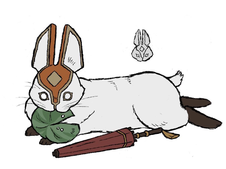 幻覚強めの擬獣化。