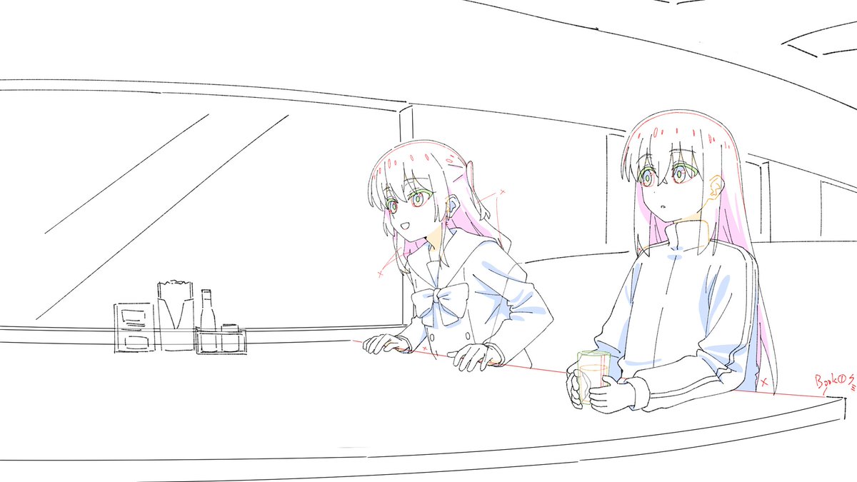 R_ray@アニメーター志望 tweet media