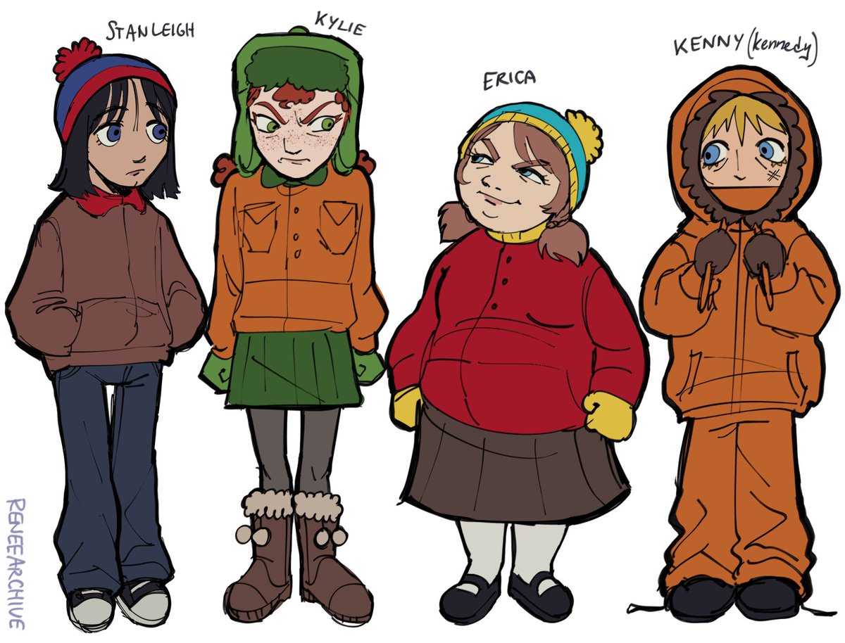 ☆ south park girls! #SouthPark