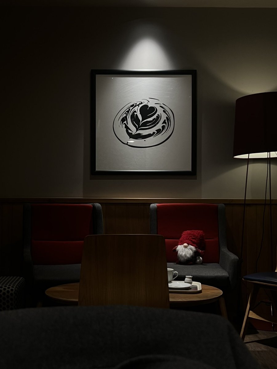 Therapist: Don’t worry, the Evil Costa Christmas Gonk isn’t real, it can’t hurt you. 

The Evil Costa Christmas Gonk: