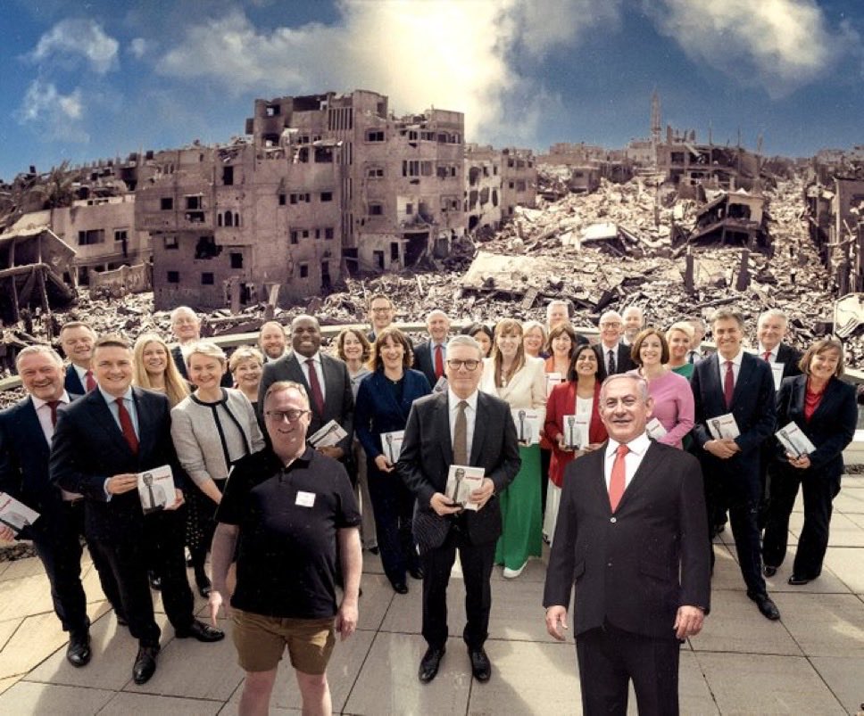 mjdaly57's tweet image. Group picture of the day. Keir Starmer, Wes Streeting, Angela Rayner, Rachel Reeves, Yvette Cooper, David Lammy, Luke Akehurst, Benjamin Netanyahu, Lucy Powell, Shabana Mahmood, Emily Thornberry Liz Kendall, Steve Reed….Is your favourite politician among the happy, smiling faces…