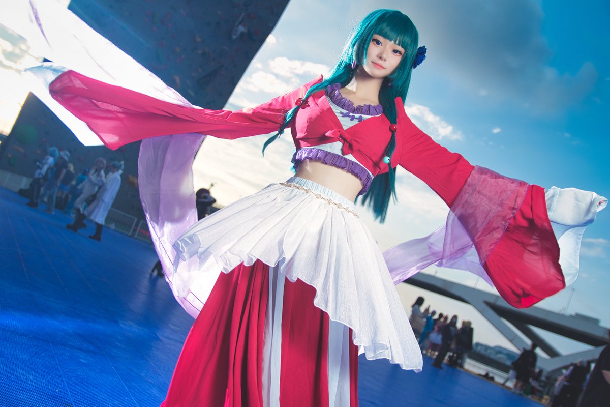 衣装映えるようにとってもらったの😽🍀